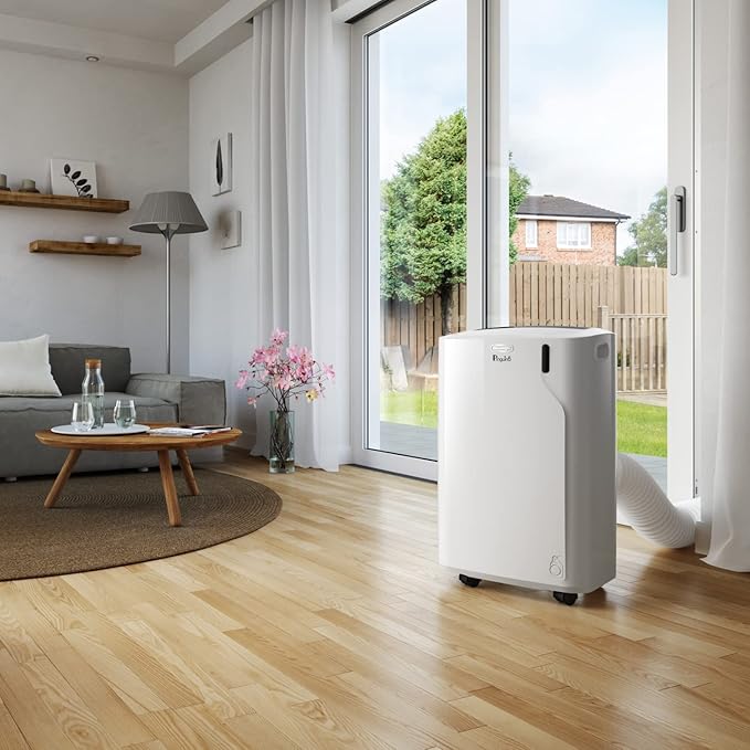 De'Longhi Pinguino Mobile Klimaanlage 3-in-1 mit Kühl-, Ventilator- und Entfeuchtungsfunktion