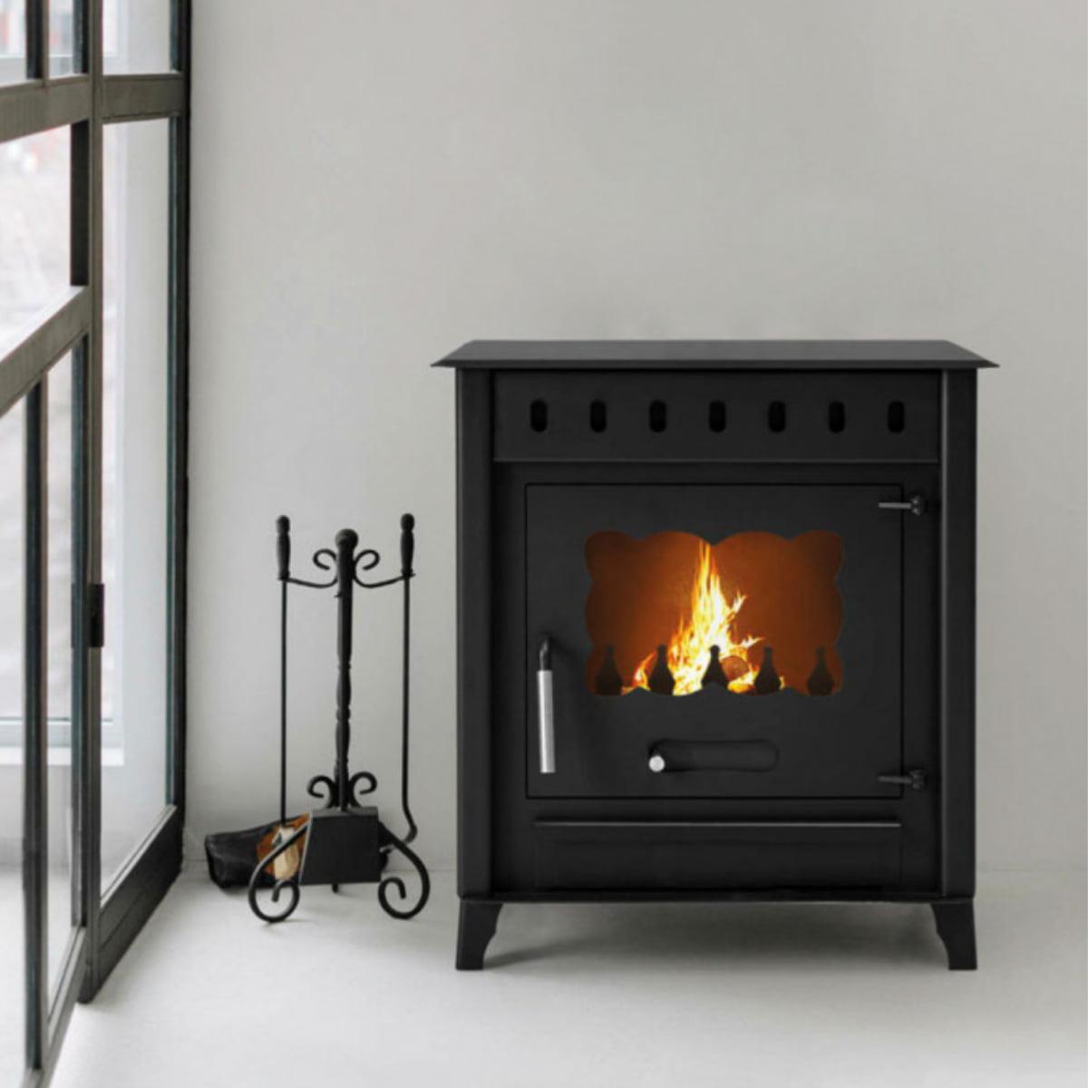 Holzofen LYA 12 kW INTERSTOVES