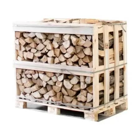 Hainbuche Brennholz Kammergetrocknet Gespalten 25 cm Halbe Palette