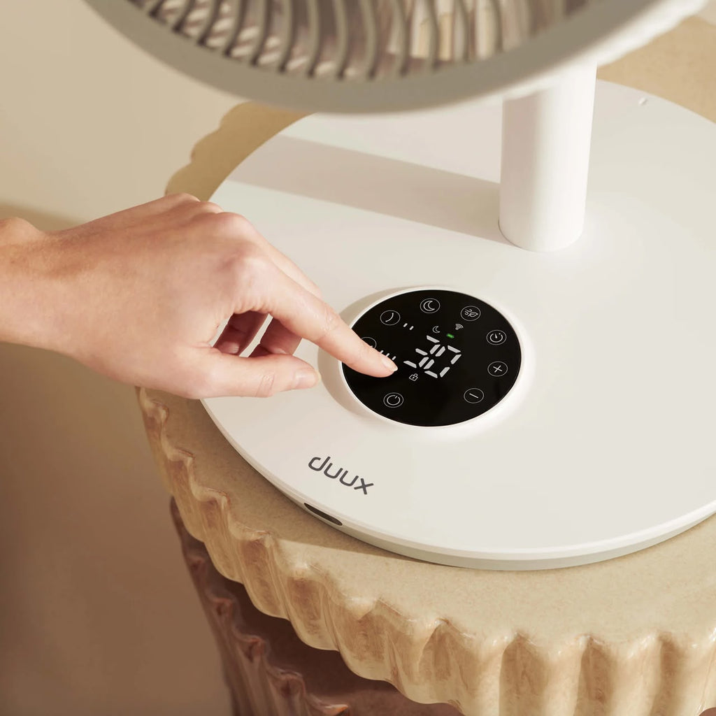 Duux Whisper Flex² Smart Standventilator mit 30 Geschwindigkeitsstufen und App-Steuerung